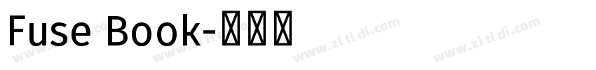 Fuse Book字体转换